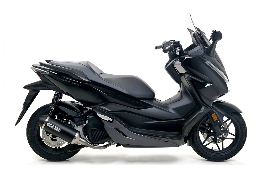 ARROW DARK URBAN Exhaust for Honda Forza 125 2015-, Aluminium