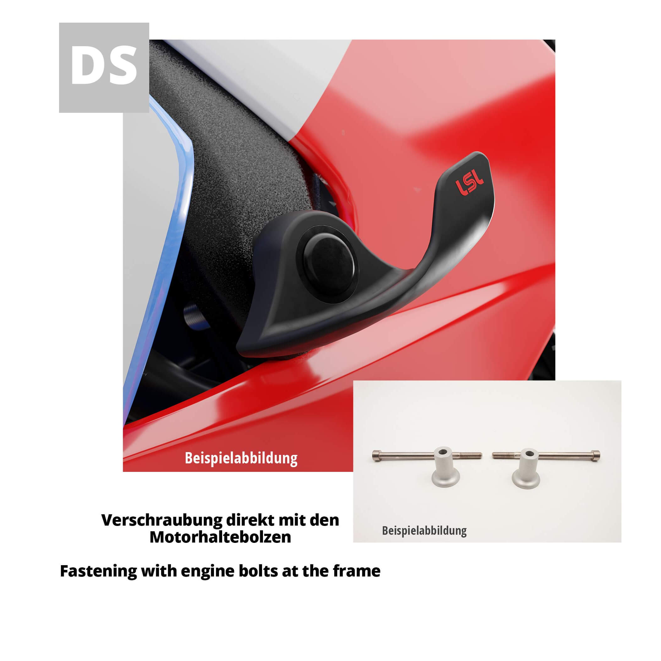 LSL SlideWing Mounting Kit for Kawasaki Versys 650, 2015-