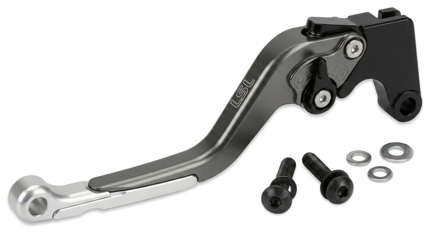 LSL ERGONIA Brake Lever R14 Anthracite/Black/Silver