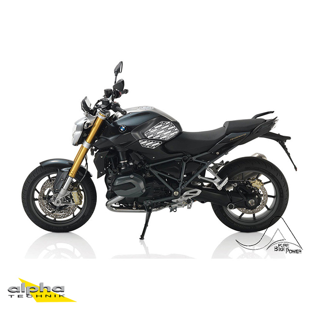 Stompgrip clear, Volcano, for BMW R1200R, 2015-2018, R1250R, 2019-2024