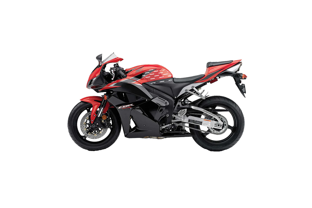 Stompgrip hybrid, Volcano, for Honda CBR600RR, 2007-12