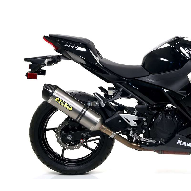 ARROW RACE TECH Exhaust for Kawasaki Ninja 400 / Z400 2018- Titanium