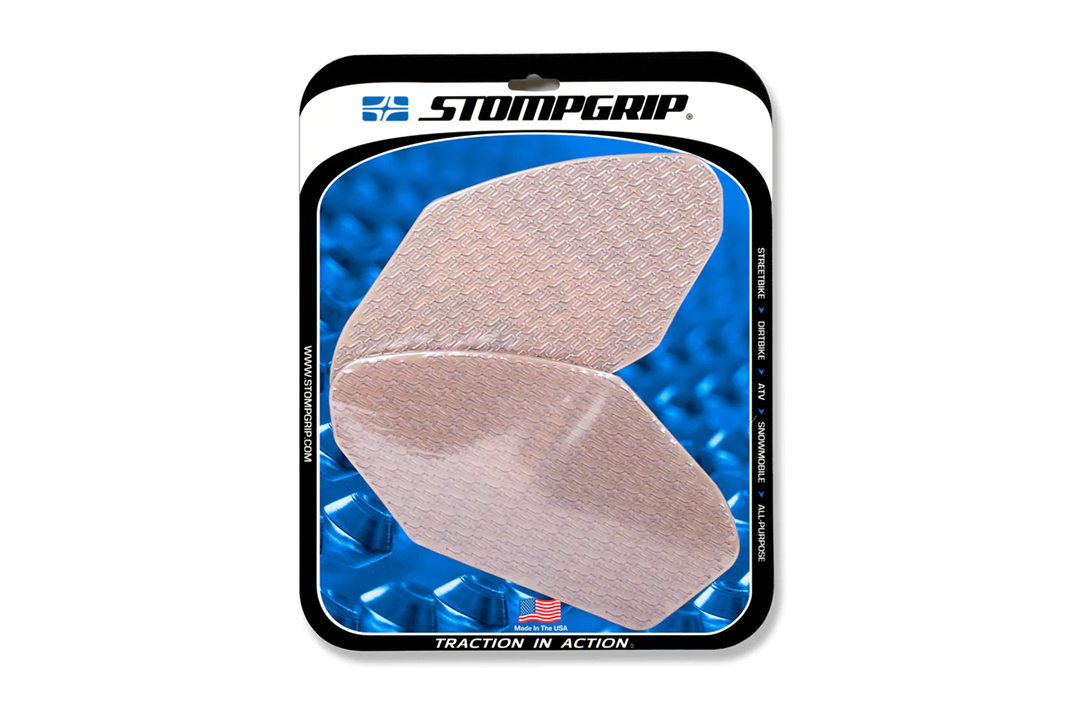 Stompgrip clear, Icon, for Kawasaki, Ninja 650, Z650, 2017-2025, Z400, 2019-2025