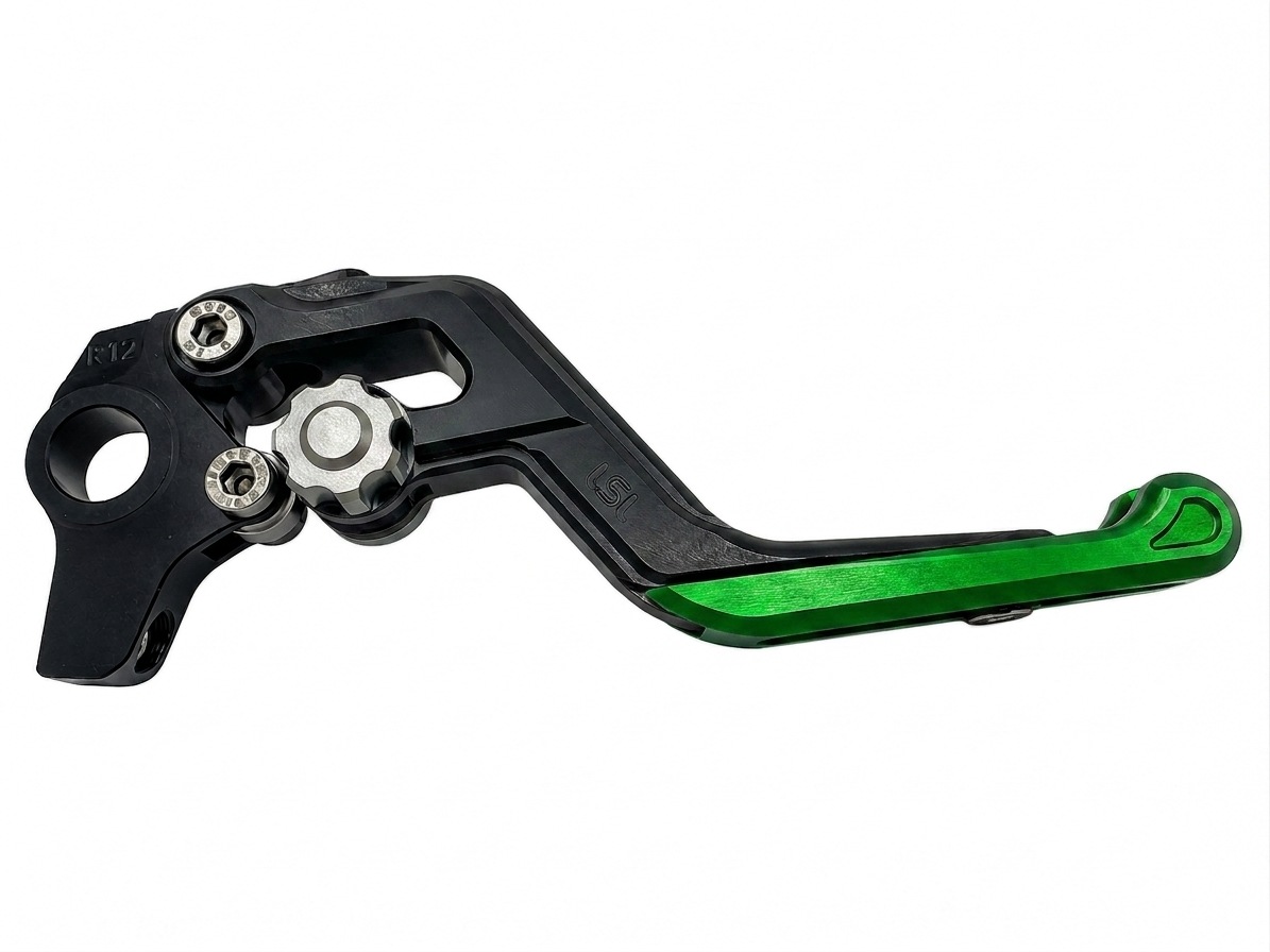 LSL ERGONIA Brake Lever R20 Black/Silver/Green