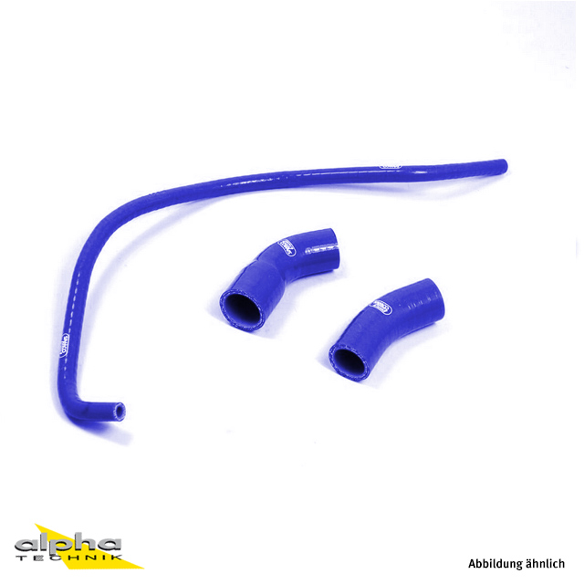 SAMCO SPORT Silicone Hose Kit blue for Yamaha MT10 / YZF-R1M Model Year 2015-2024