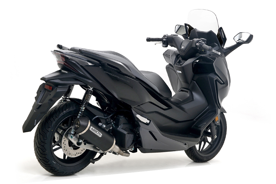 ARROW DARK URBAN Exhaust for Honda Forza 125 2015-, Aluminium