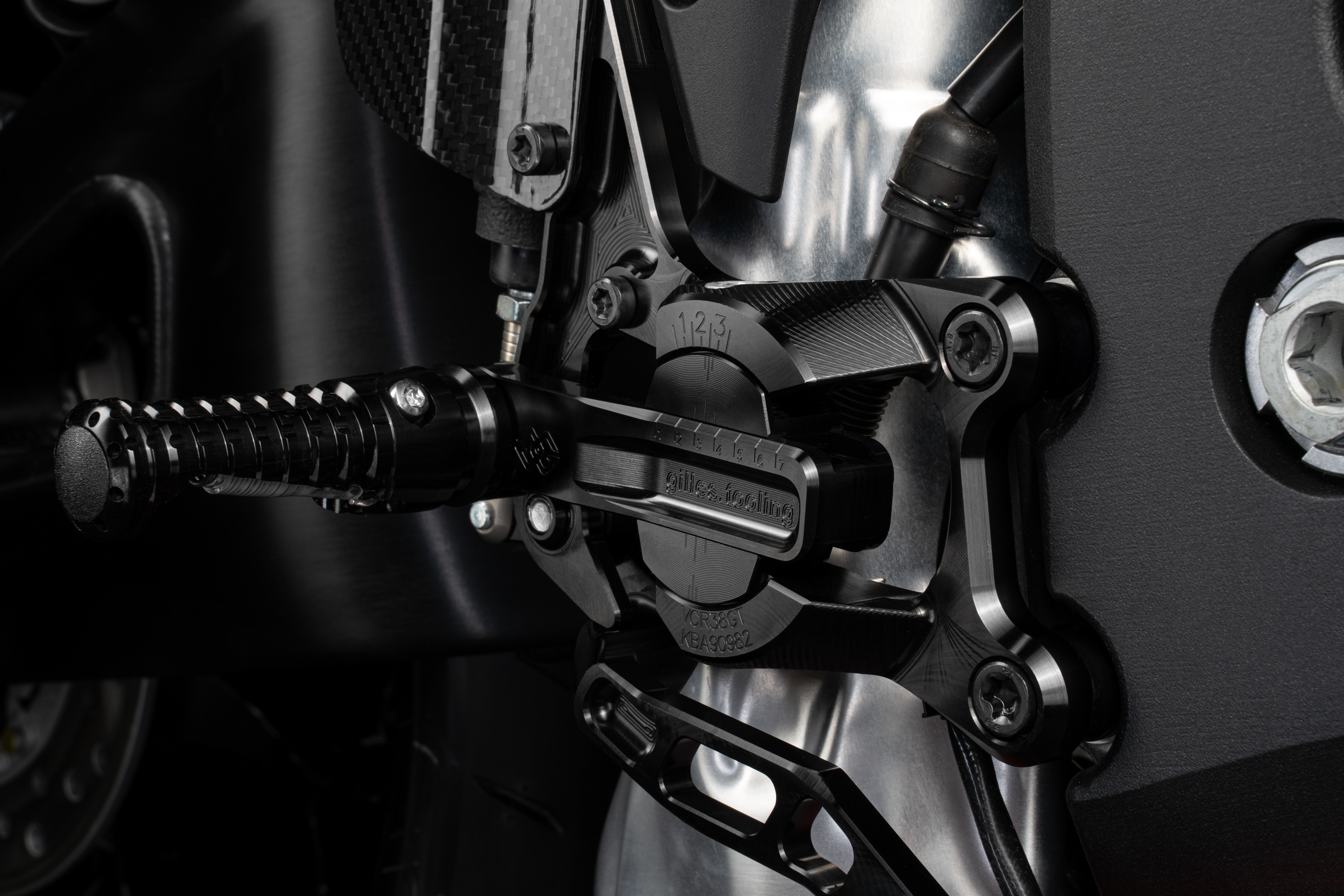 GILLES VCR footrest System Honda CBR600RR 2023-