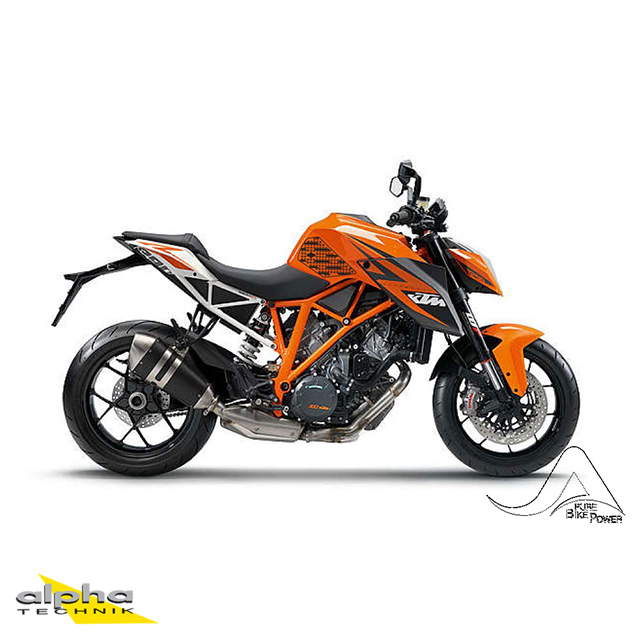 Stompgrip black, Volcano, for KTM 1290 Super Duke R, 2014-2019