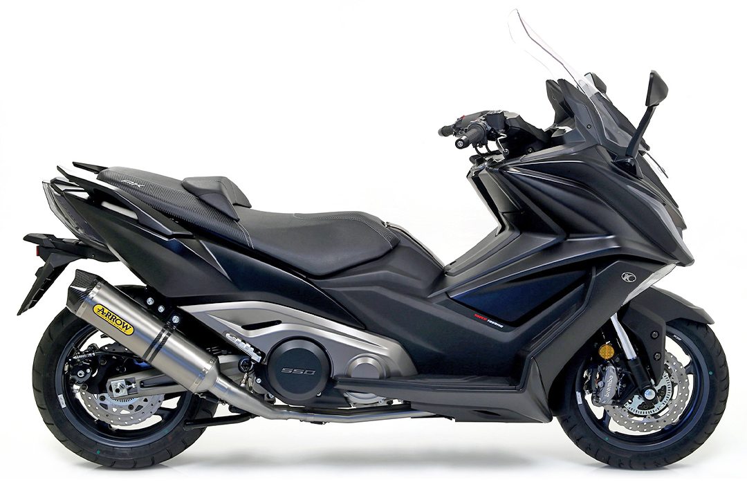 ARROW RACE TECH Exhaust for Kymco AK550 2017- made of Titanium