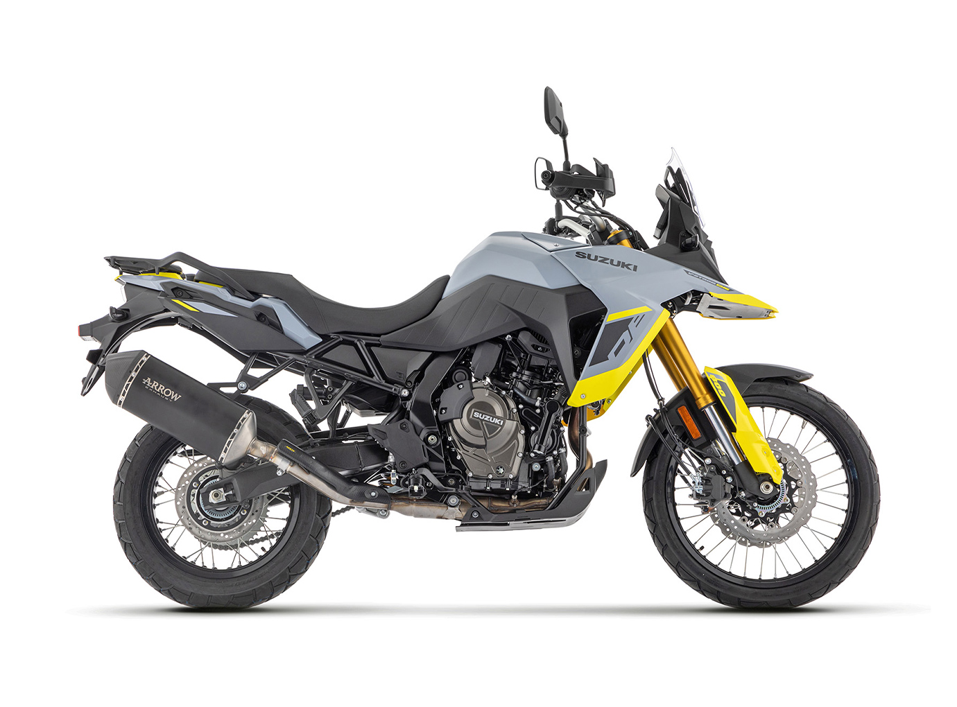 ARROW SONORA DARK Titanium Exhaust for Suzuki V-Strom 800DE model year 2023-