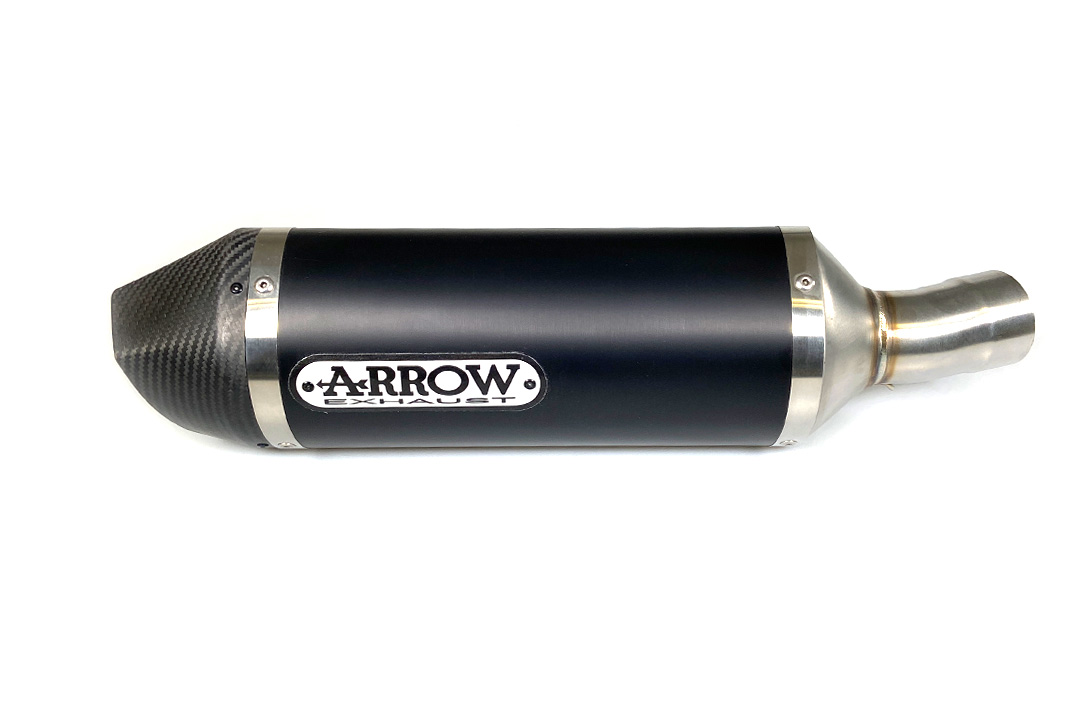 ARROW RACE TECH Exhaust for Suzuki GSX-R1000 / S 2017- in black aluminium