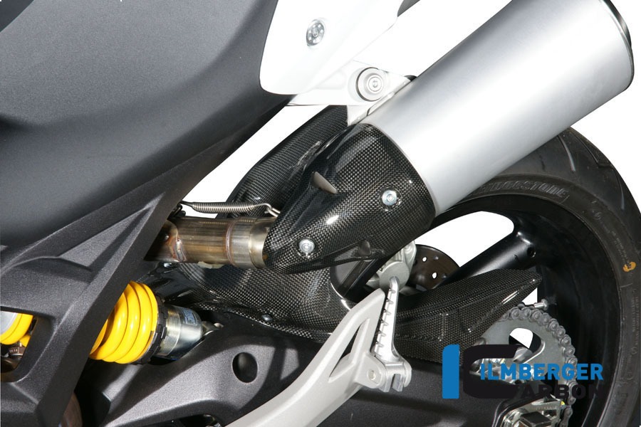 Ilmberger Carbon Exhaust Heat Shield left side L/S, Carbon