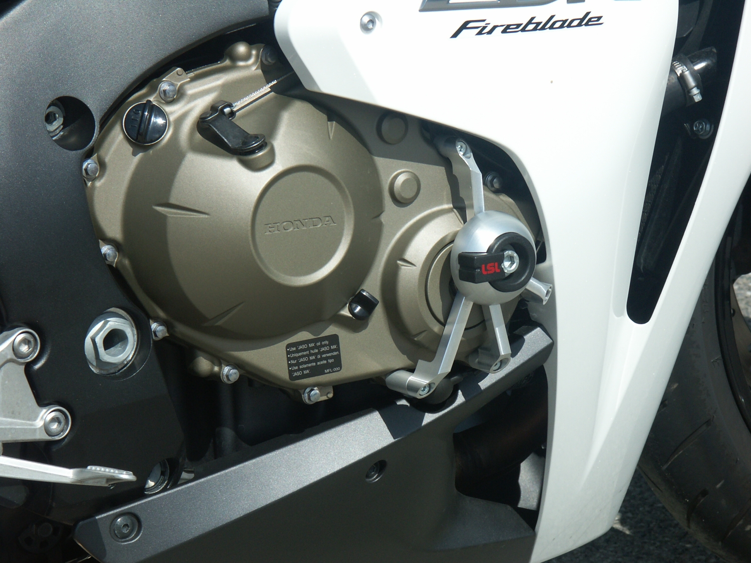 LSL Crash Pad Mounting Kit for Honda CBR1000RR, 2008- (without ABS)