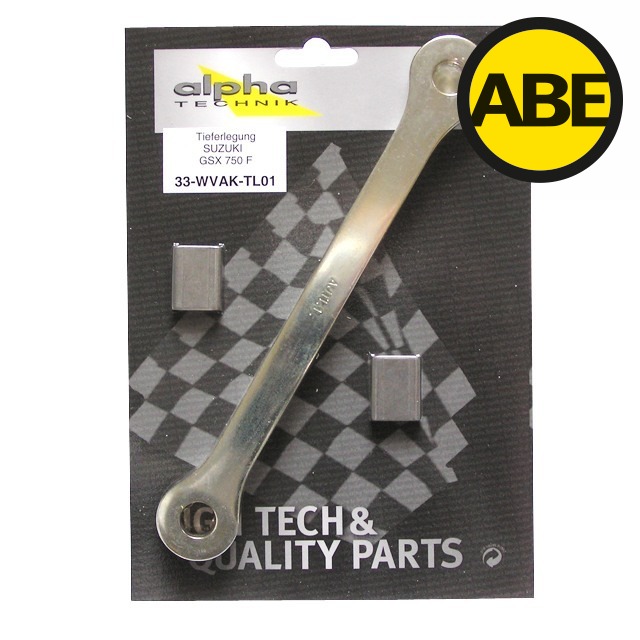 alpha Technik Lowering Kit 30mm Suzuki GSX750F; Type WVAK; Model Year 2002-