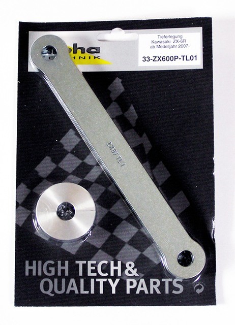 alpha Technik Lowering Kit 30mm Kawasaki ZX6R; Type ZX600P; Model Year 2007-