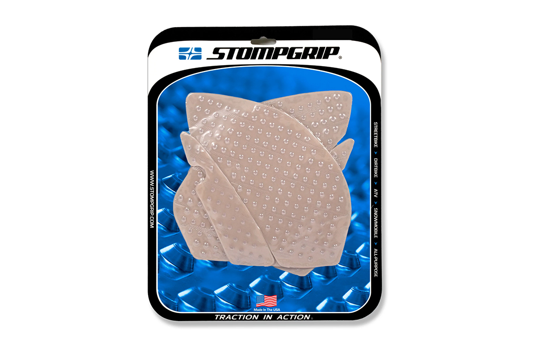 Stompgrip clear, Volcano, for Kawasaki ZX10R Ninja, 2008-2010