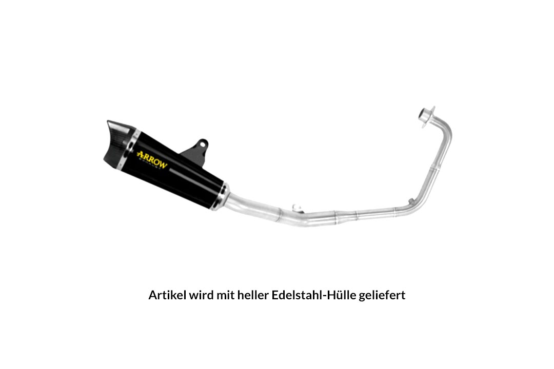 ARROW X-KONE exhaust system for Honda CB125R from model year 2021-