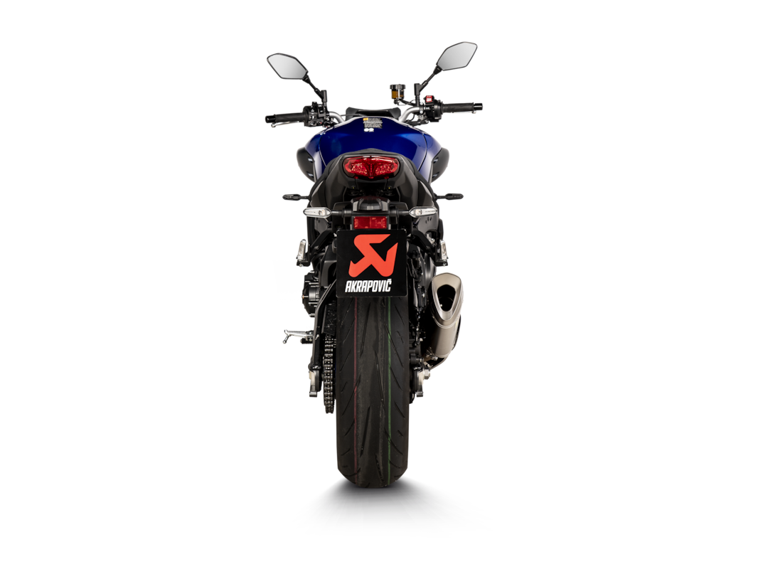 Akrapovic Slip-On Line (Titanium) exhaust system for Yamaha MT-10 (SP) from model year 2022-2024