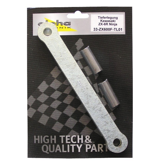 alpha Technik Lowering Kit 35mm for Kawasaki ZX6R; Type ZX600F; Model Year 1995-