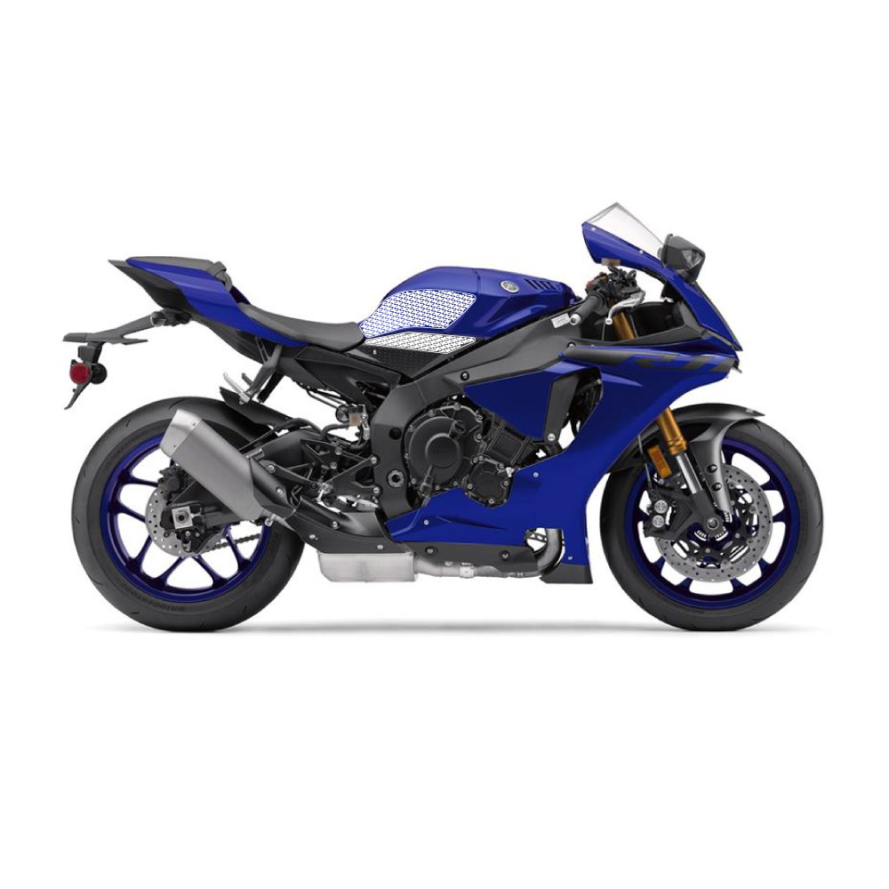 Stompgrip Traction Pads clear, for Yamaha YZF-R1 / M, 2015-22