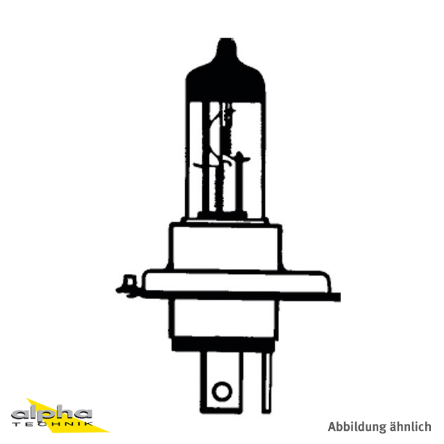LAMP 12V 35/35W PX43T T16X75 C-8 HS1