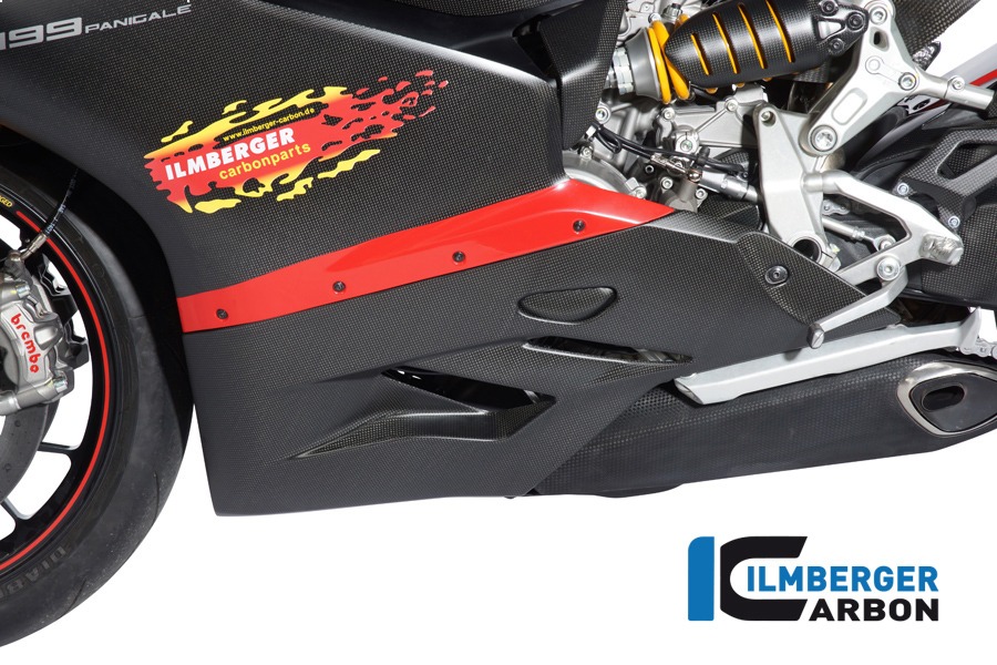 Ilmberger Carbon Lower Fairing left side L/S street, Carbon
