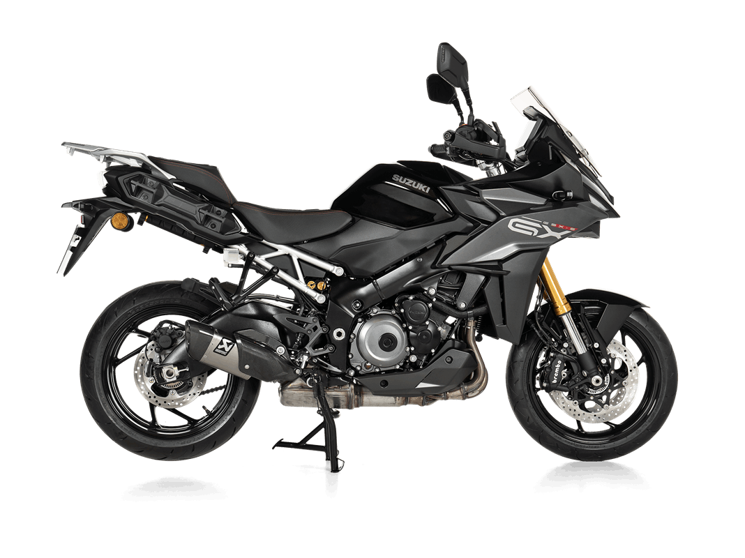 Akrapovic Slip-On Line (Titanium) Exhaust for Suzuki GSX-S Models, 2021-2025