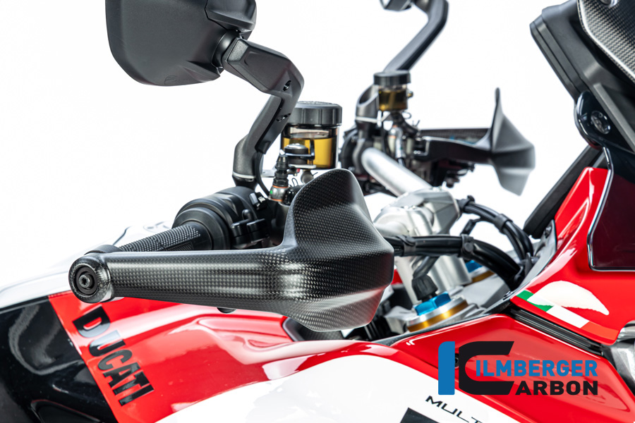 Ilmberger Carbon Handguard right side R/S, matt, Ducati Multistrada V4 2020-