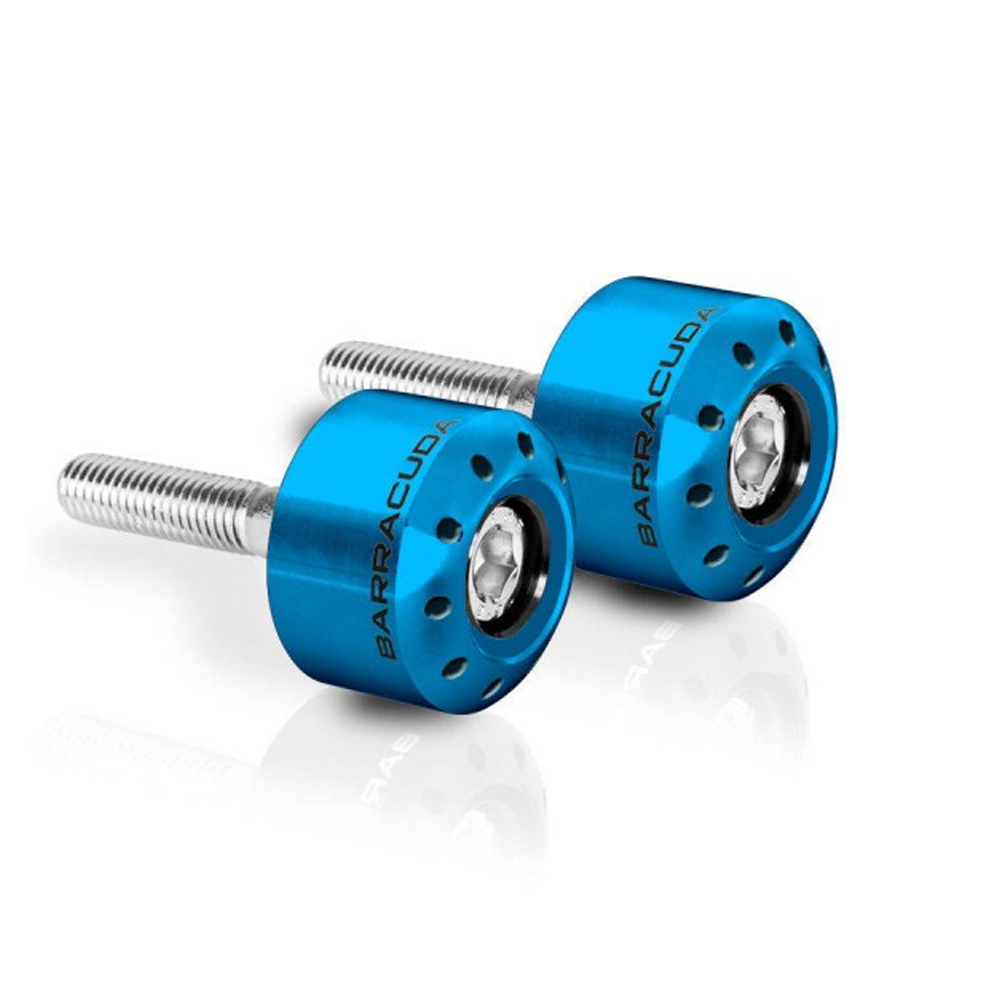 Barracuda handlebar Bar End Weights for BMW, Blue