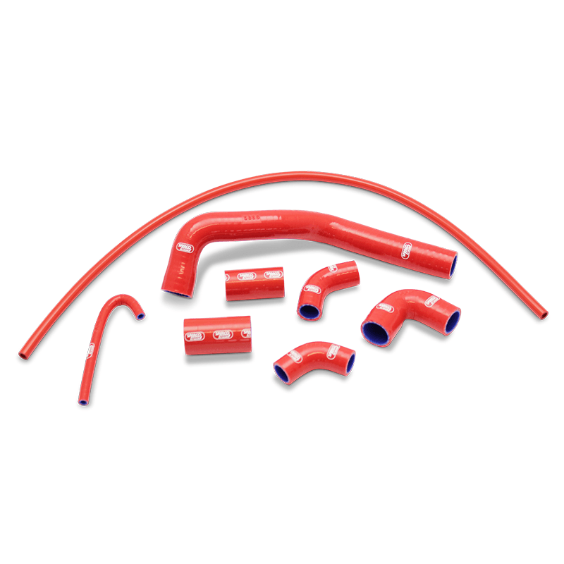 SAMCO SPORT Silicone Hose Kit Red for Ducati Panigale V4 S R Panigale V4 Speciale Model Year 2018-2023