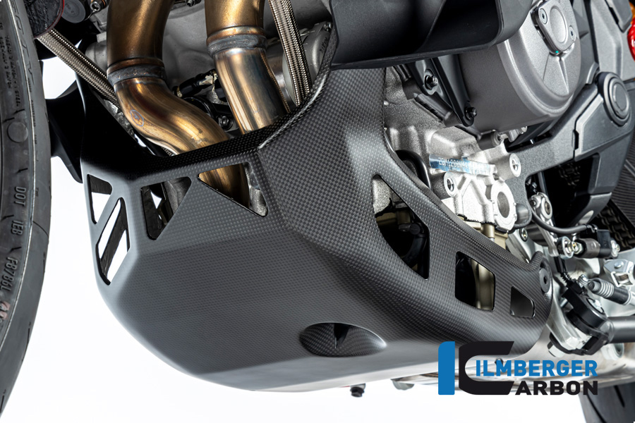 Ilmberger Carbon Lower Engine Fairing, Matte, Ducati Multistrada V4 2020-