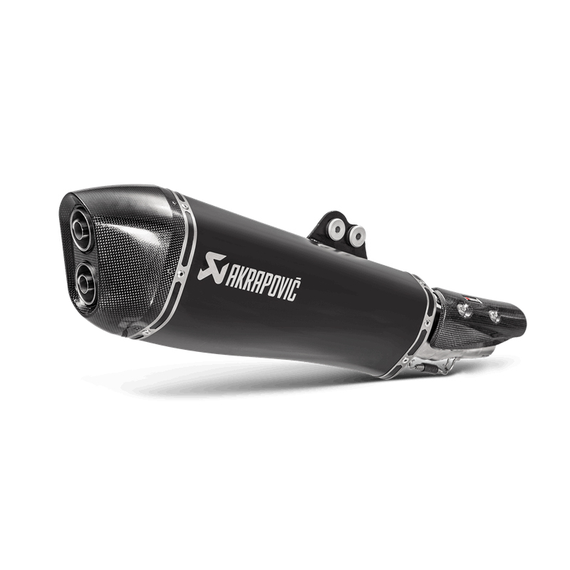 Akrapovic Slip-On Line (SS) Exhaust for Kymco AK 550 Model Year 2017-2020