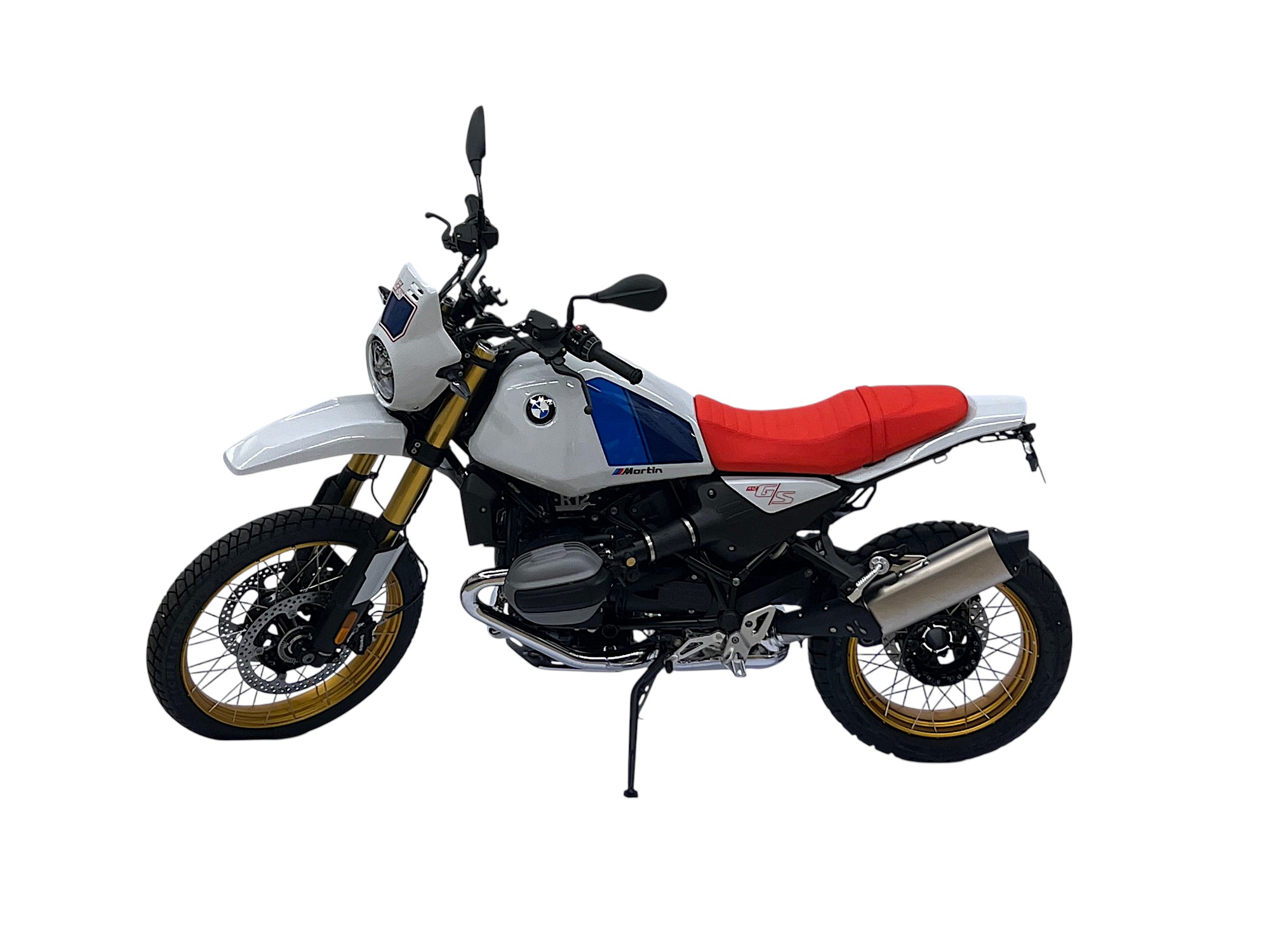 alpha Technik License Plate Holder for BMW R 12 G/S, from model year 2025-