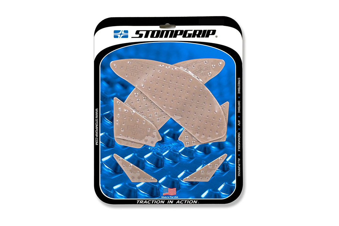Stompgrip clear, Volcano, for Suzuki GSR750, 2012-2015, GSX-S 750, 2015-2016