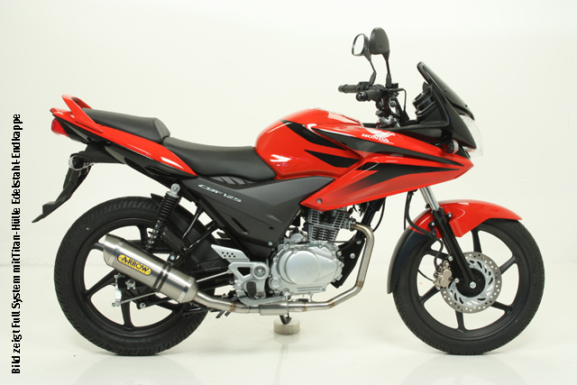 ARROW Thunder ESD CBF125 JC40 09-10 Titanium