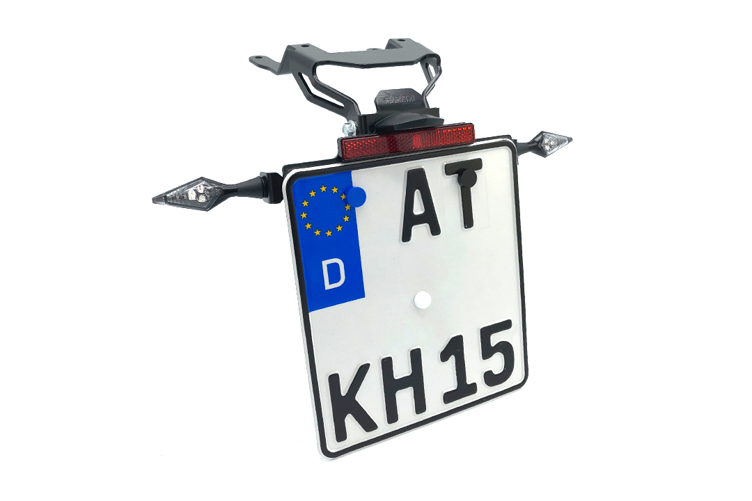 alpha Technik Number Plate Holder for KTM 790 Adventure, 890 Adventure and 890 SM T