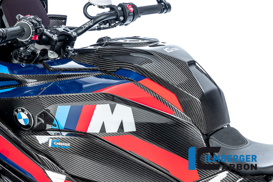 Ilmberger Carbon Adventure fuel tank (Set), glossy, BMW S1000XR 2020- M1000XR 2024-