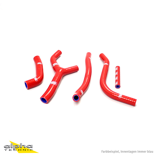 SAMCO SPORT Silicone Hose Kit Red for Honda CR125RD Model Year 1982-1983