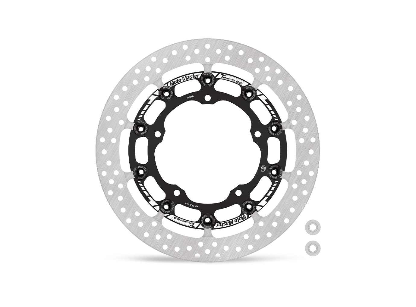 MOTO MASTER brake disc Oversize Kit, front rotationally symmetrical, T-Floater for Yamaha YZF-R6 / YZF-R1