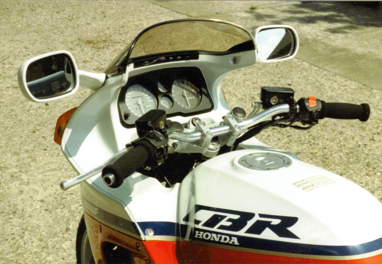 LSL Superbike Kit with parts certificate for Honda VFR750F, Type RC24, 1988-1989, CBR1000F, Type SC24, 1993 onwards, silver, (Type S)