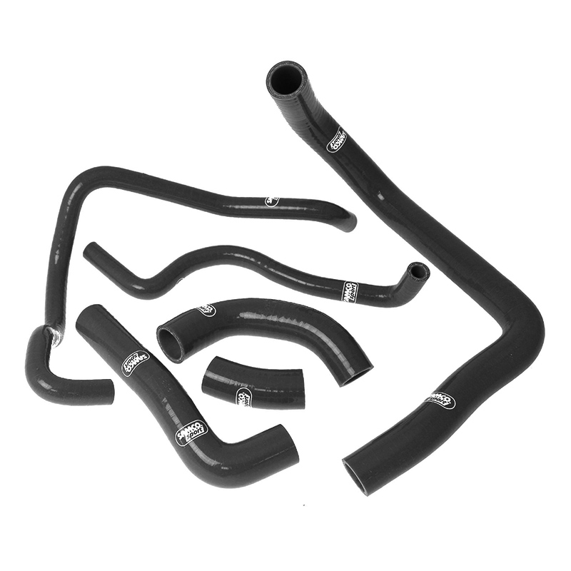 SAMCO SPORT Silicone Hose Kit, black, for Kawasaki ZX10R Model Year 2008-2010