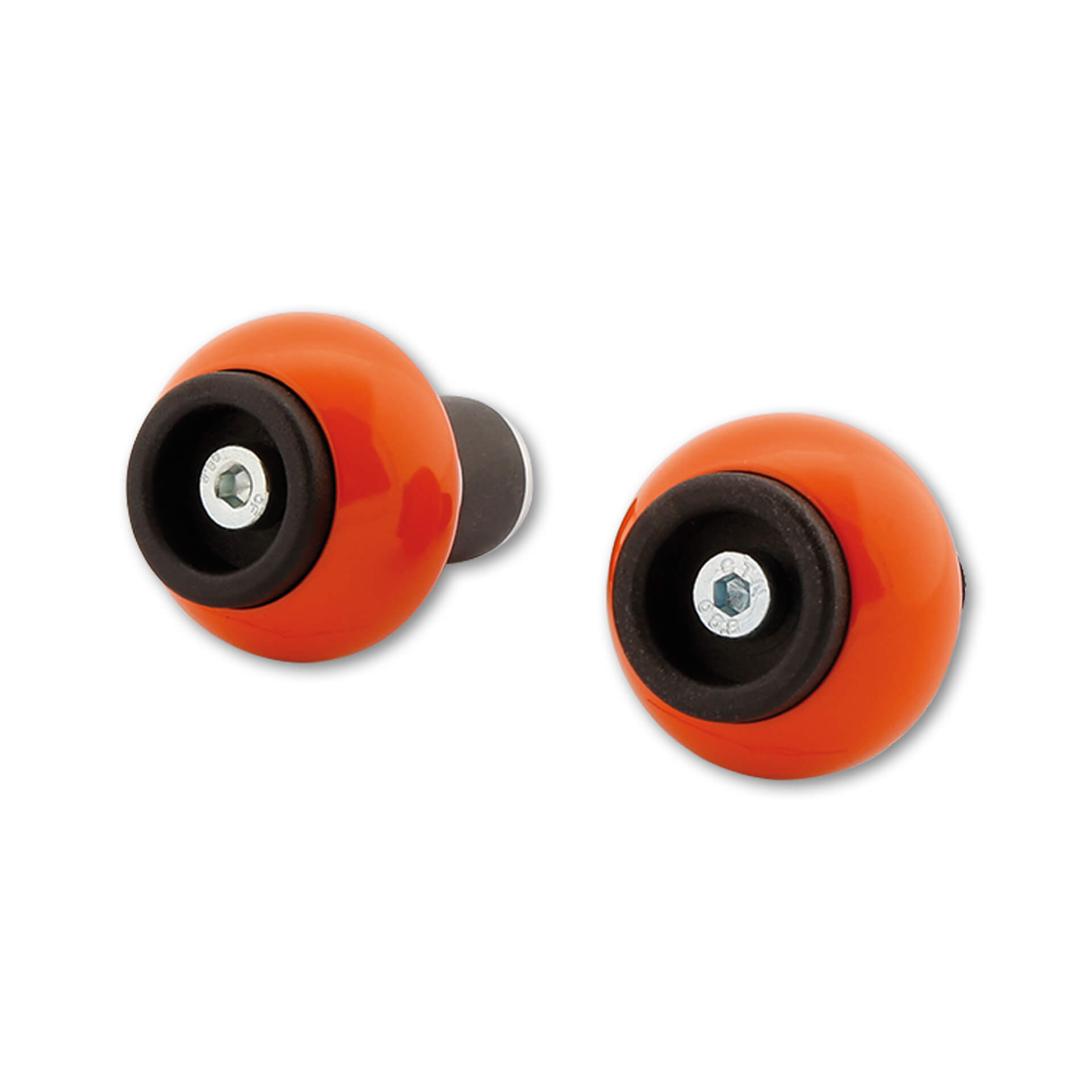 LSL Axle Balls Classic, for Triumph Speed Triple, orange, front axle