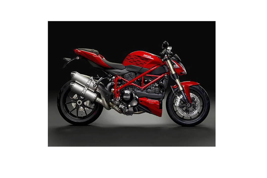 Stompgrip clear, Super Volcano, for various Ducati models