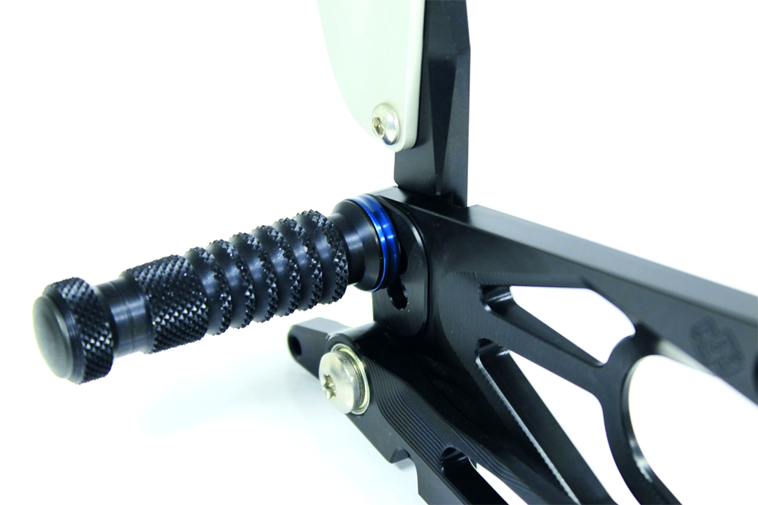 Gilles Tooling RGK Colour Disc Kit for footrest Systems (2 Pieces), Blue