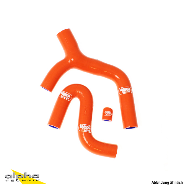 Samco Silicone Hose Kit Orange KTM EXCR / EXCF / XCW