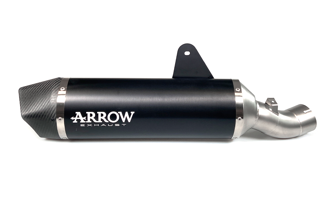 ARROW Exhaust MAXI RACE TECH for BMW R1200GS / R1250GS 2013- in aluminium, black