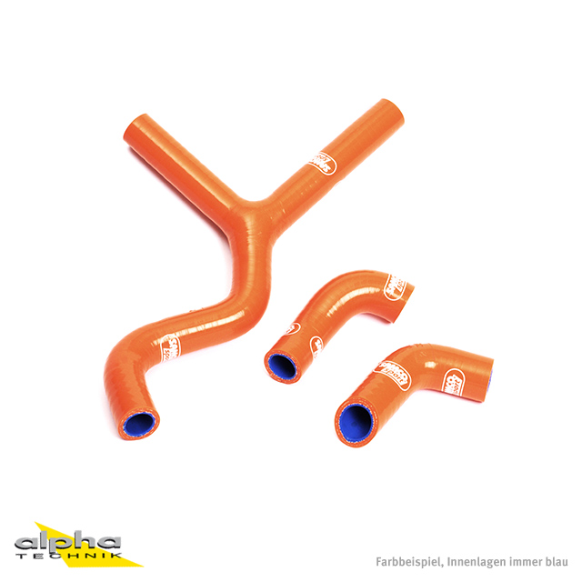 SAMCO SPORT Silicone Hose Kit orange for KTM SMR450 SMR560 SX450 SX525 SXS540 Model Year 2001-2008