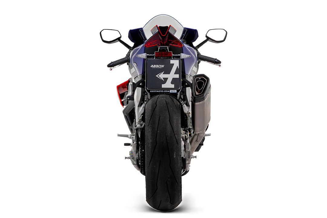 ARROW PISTA Racing Exhaust with Stainless Steel Link Pipe for Aprilia RSV4 1100 Factory 2021-, Tuono V4 2025-