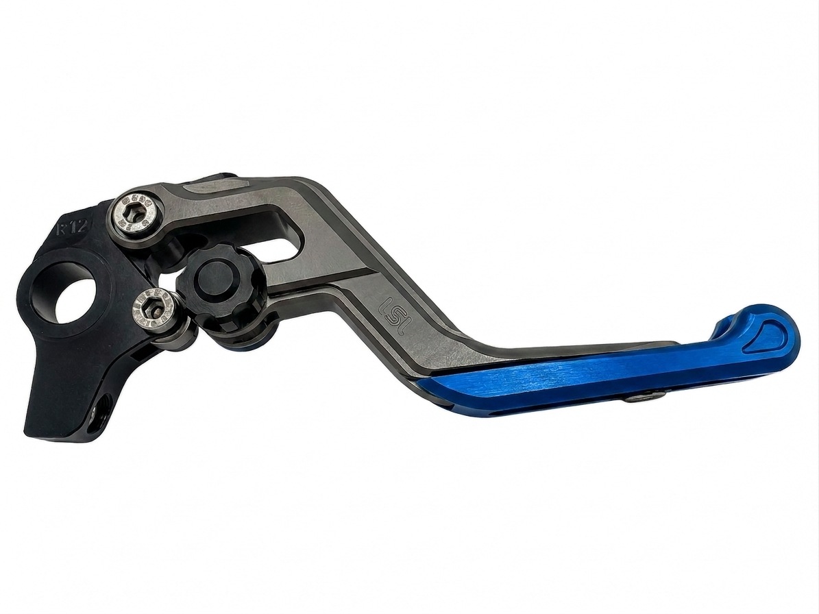 LSL ERGONIA Brake Lever R49R Anthracite/Black/Blue