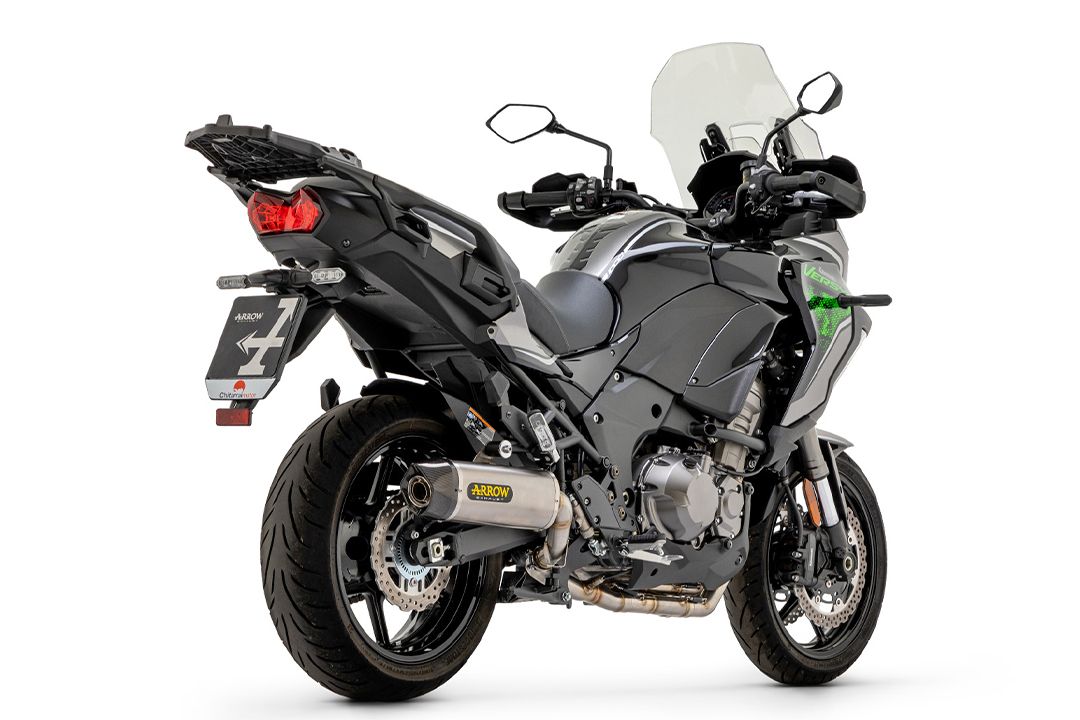ARROW RACE-TECH Titanium Exhaust for Kawasaki Versys 1000 Model Year 2021-